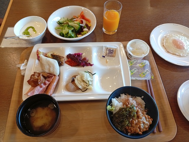 郡山ビューホテルアネックスの朝食