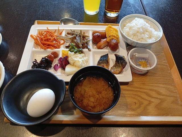 ホテルサンルート福島朝食